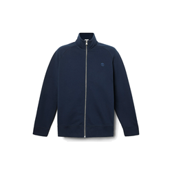 FELPA CON COLLO A IMBUTO EXETER RIVER BLU SCURO